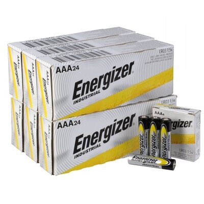 Energizer Industrial AAA Batteries - Box of 24