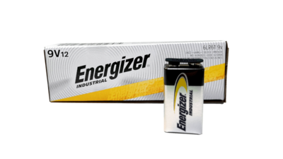Energizer Industrial 9V Batteries - Box of 6