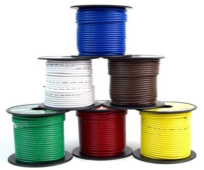 20 Gauge Wire - 100 Ft Roll