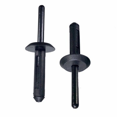 Long Mopar Flare Plastic Rivet - Pack of 50