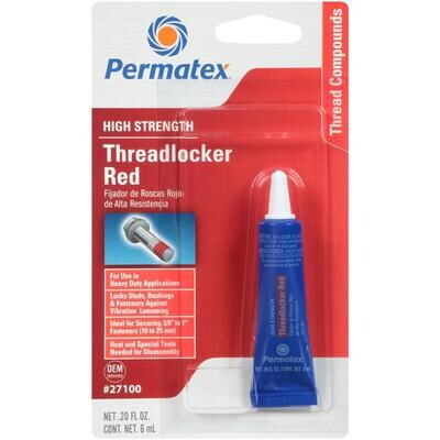 Permatex Red Threadlocker - Pack of 1