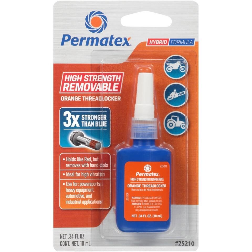 Permatex High Strength Orange Threadlock
