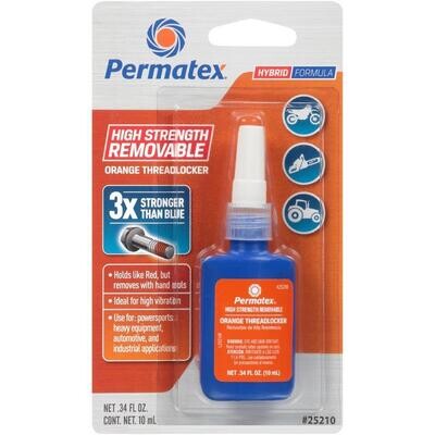 Permatex High Strength Orange Threadlock