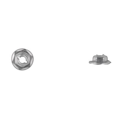 3/8&quot; Thread Cutting Nut - Pack of 100