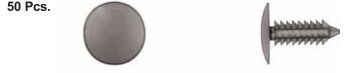 BLACK NYLON SHIELD RETAINER - PACK OF 50