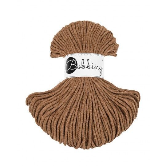 Bobbiny Junior 3mm geflochten, Caramel Bobbiny Junior 3mm geflochten, Caramel