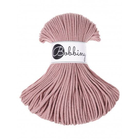 Bobbiny Junior 3mm geflochten, Blush Bobbiny Junior 3mm geflochten, Blush