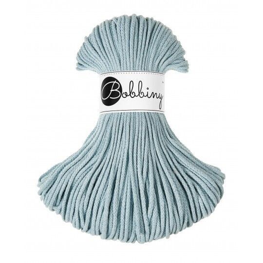 Bobbiny Junior 3mm geflochten, Misty Bobbiny Junior 3mm geflochten, Misty