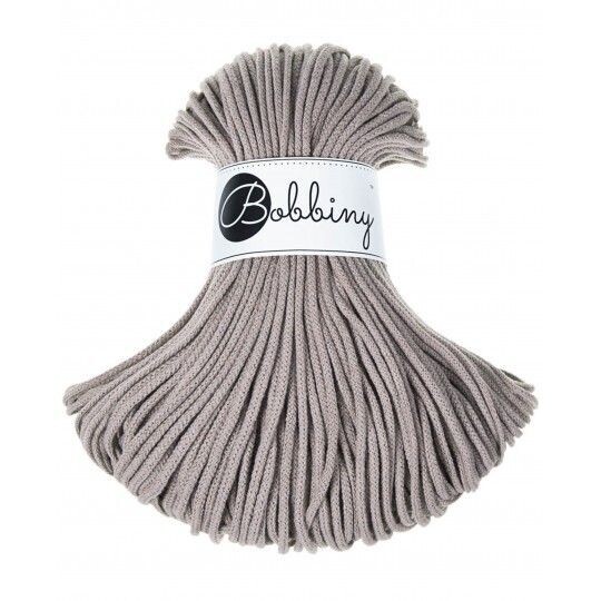 Bobbiny Junior 3mm geflochten, Pearl Bobbiny Junior 3mm geflochten, Pearl
