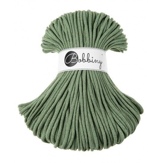 Bobbiny Premium 5mm geflochten, Eucalyptus Green Bobbiny Premium 5mm geflochten, Eucalyptus Green
