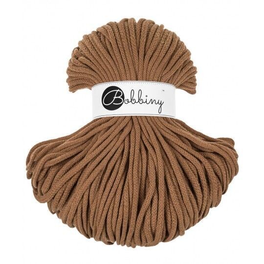 Bobbiny Premium 5mm geflochten, Caramel Bobbiny Premium 5mm geflochten, Caramel