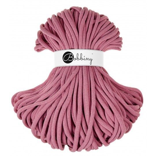 Bobbiny Jumbo 9mm geflochten, Blossom