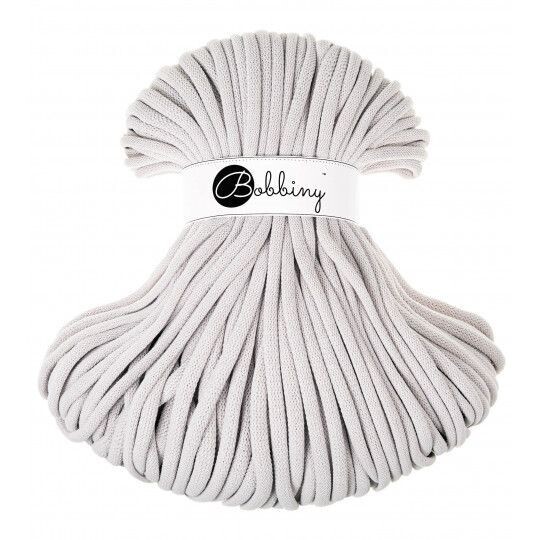 Bobbiny Jumbo 9mm geflochten, Moonlight Bobbiny Jumbo 9mm geflochten, Moonlight