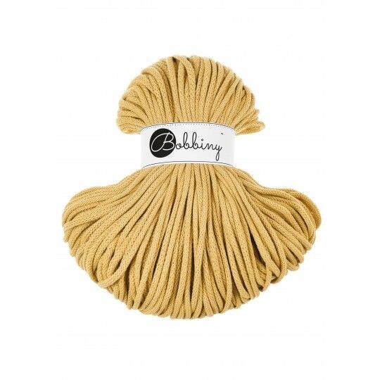 Bobbiny Premium 5mm geflochten, Honey Bobbiny Premium 5mm geflochten, Honey