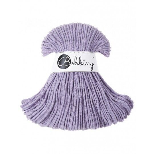 Bobbiny Junior 3mm geflochten, Lavender Bobbiny Junior 3mm geflochten, Lavender