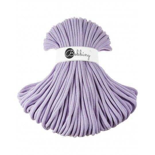 Bobbiny Jumbo 9mm geflochten, Lavender