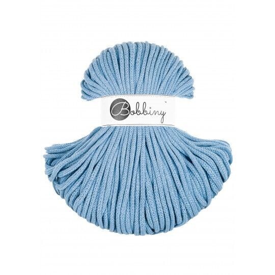 Bobbiny Premium 5mm geflochten, Perfect Blue Bobbiny Premium 5mm geflochten, Perfect Blue