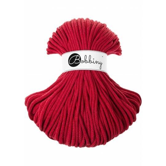 Bobbiny Premium 5mm geflochten, Classic Red Bobbiny Premium 5mm geflochten, Classic Red