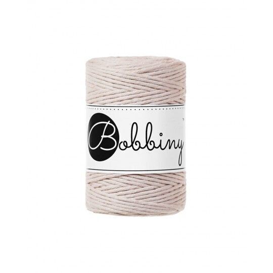 Bobbiny Makramee Kordel 1,5mm verzwirnt, Nude Bobbiny Makramee Kordel 1,5mm verzwirnt, Nude
