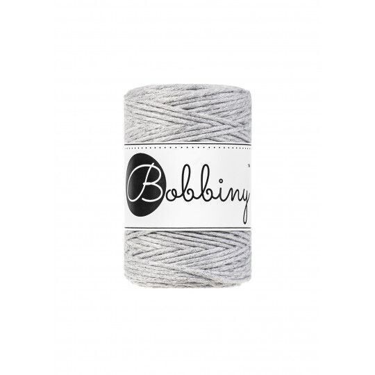 Bobbiny Markramee Kordel 1,5mm verzwirnt, Light Grey