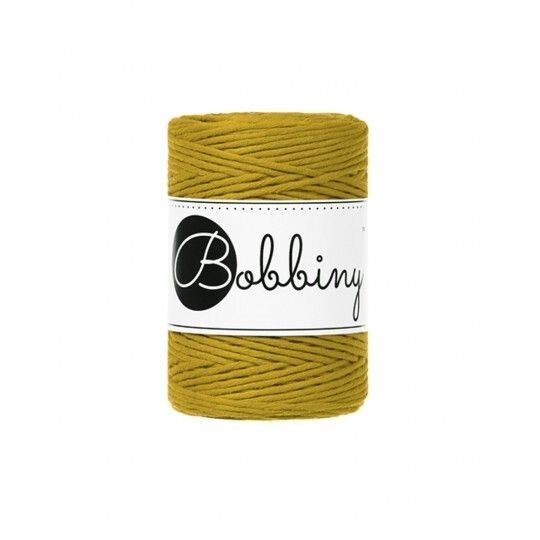 Bobbiny Makramee Kordel 1,5mm verzwirnt, Spicy Yellow