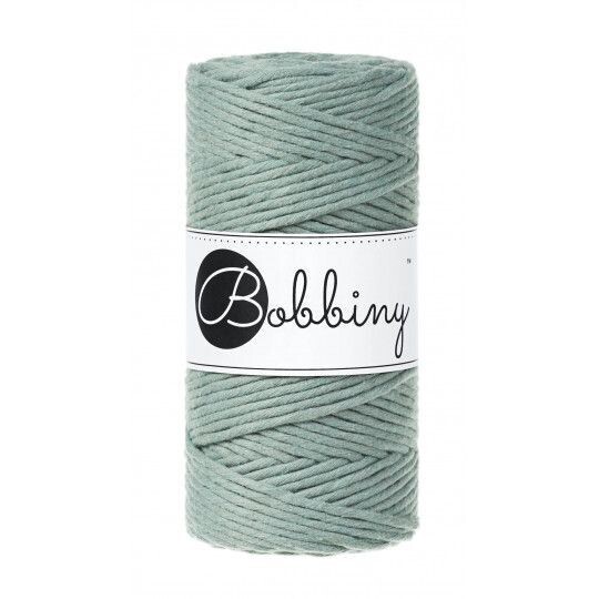 Bobbiny Makramee Kordel 3mm verzwirnt, Laurel Bobbiny Makramee Kordel 3mm verzwirnt, Laurel