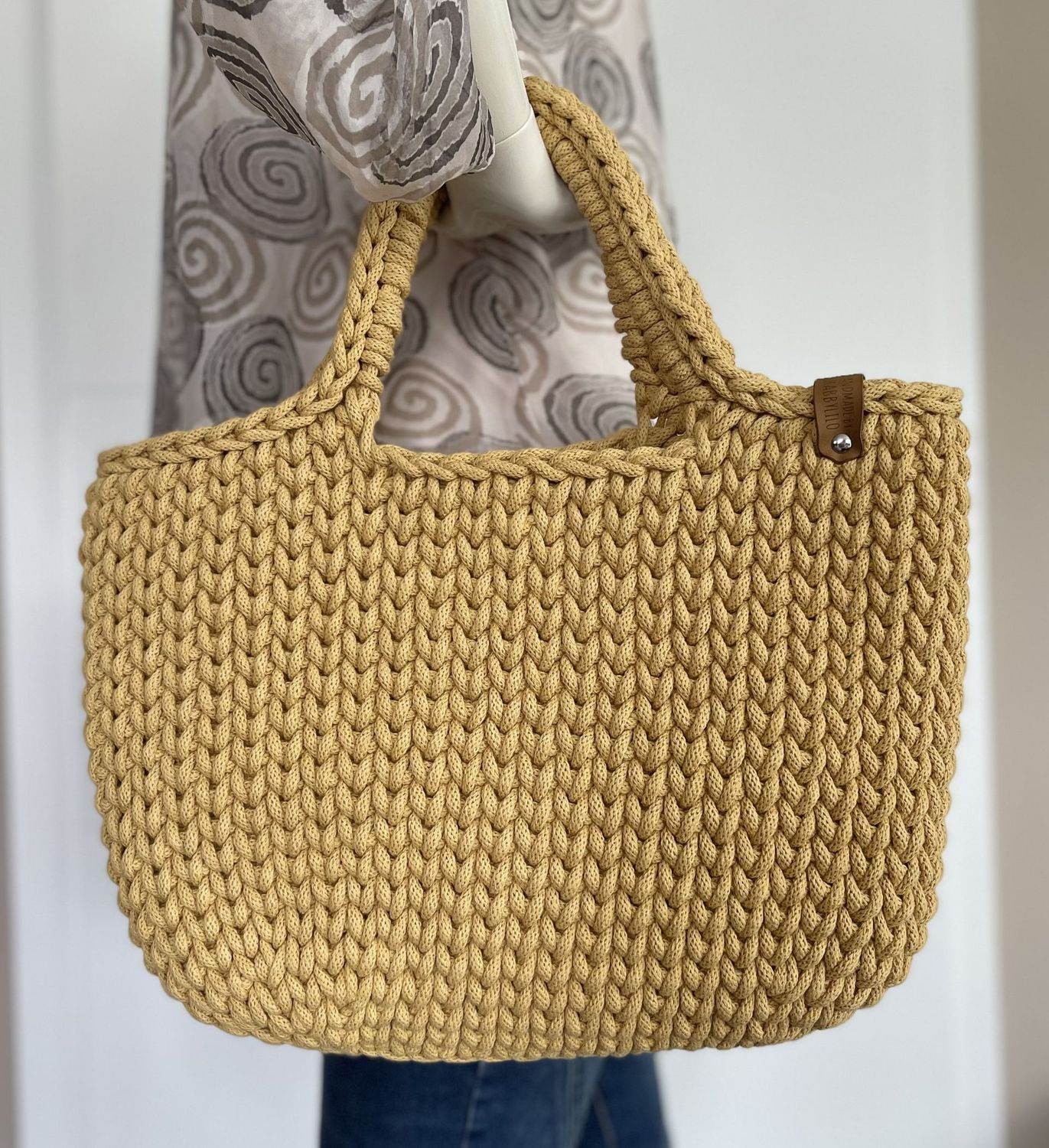 Shopper mit kurzen Henkeln