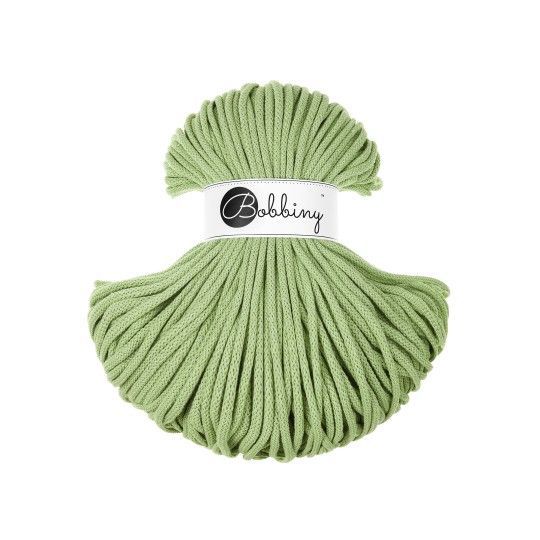 Bobbiny Premium 5mm geflochten, Matcha Bobbiny Premium 5mm geflochten, Matcha