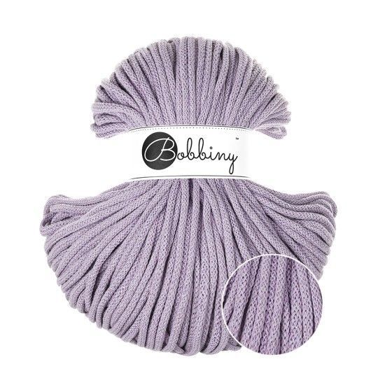 Bobbiny Premium 5mm geflochten, Unicolor Lavender Bobbiny Premium 5mm geflochten, Unicolor Lavender