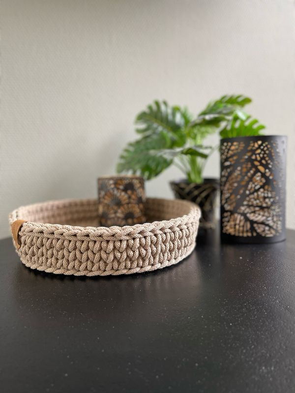 Dekotablett "Sand", Ø 28cm