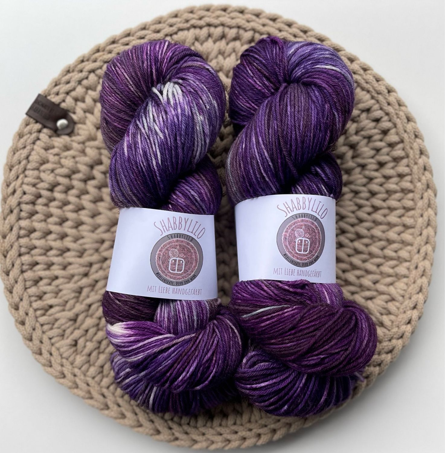 Sockenwolle 6-fach, 150g, Merino extrafine "Pflaume"