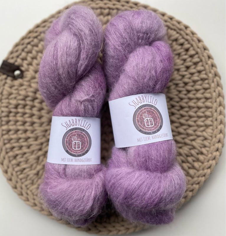 Flauschgarn Mohair, 100g Flauschgarn Mohair, 100g "Flausch Lila"