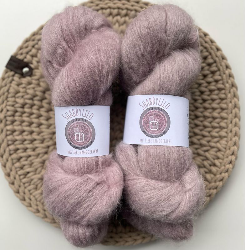 Flauschgarn Mohair, 100g Flauschgarn Mohair, 100g "Flausch Flieder"