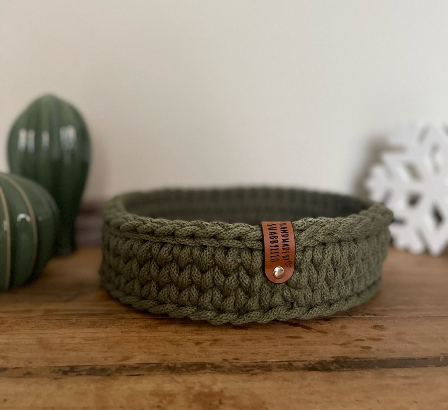 Dekotablett "Avocado",  Ø 24cm