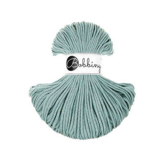 Bobbiny Junior 3mm geflochten, Duck Egg Blue Bobbiny Junior 3mm geflochten, Duck Egg Blue
