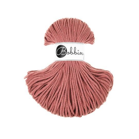 Bobbiny Junior 3mm geflochten, Peony Bobbiny Junior 3mm geflochten, Peony