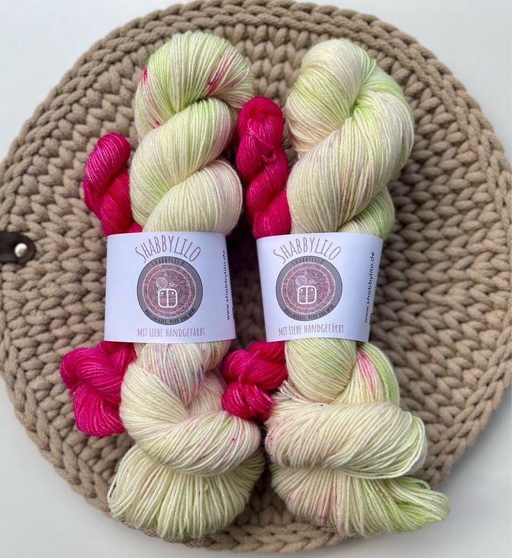Sock-Set 4-fach, 100g + 20g Mini, Merino "Frühlingserwachen"