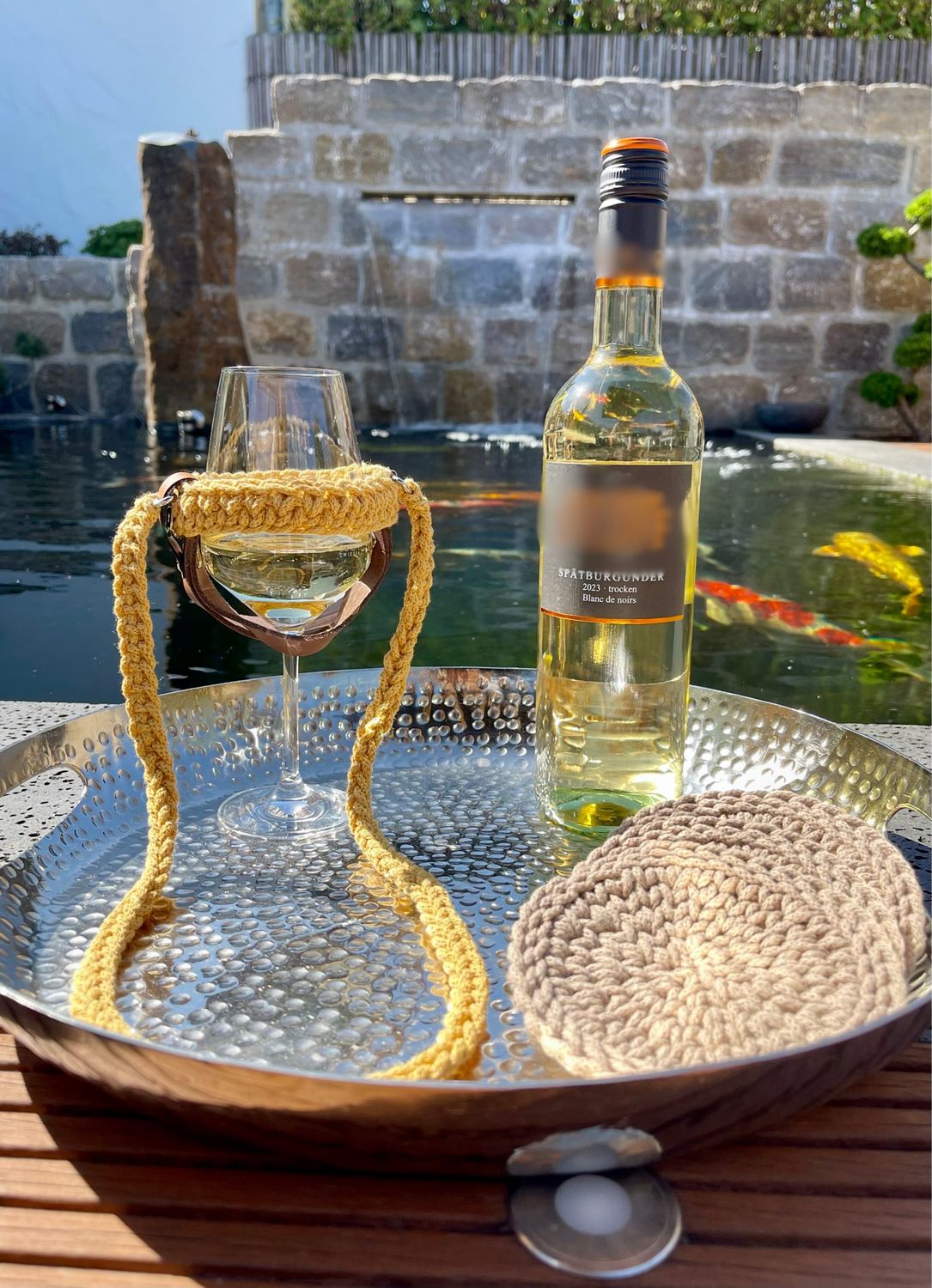 Weinglashalter "Honey"
