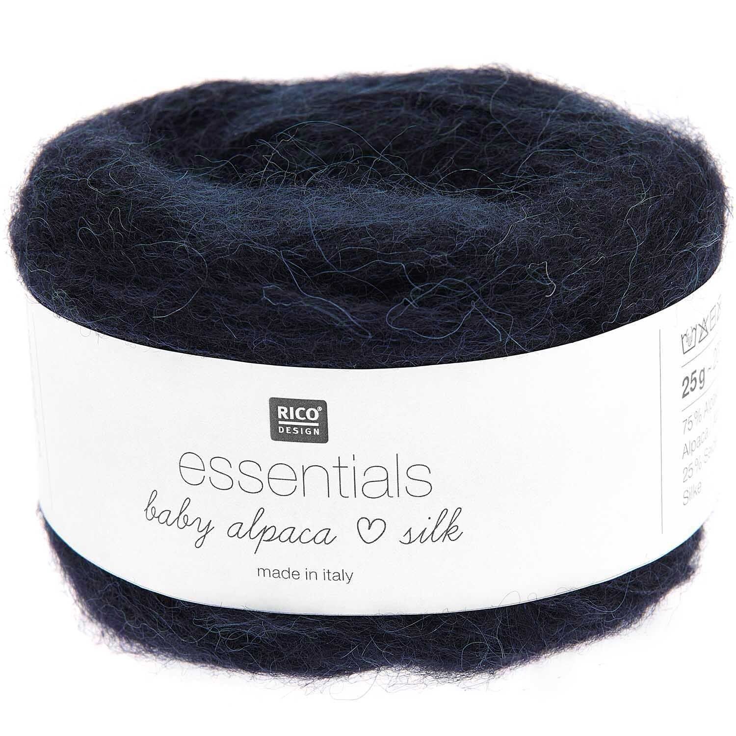 Essentials Baby Alpaka loves Silk Marine