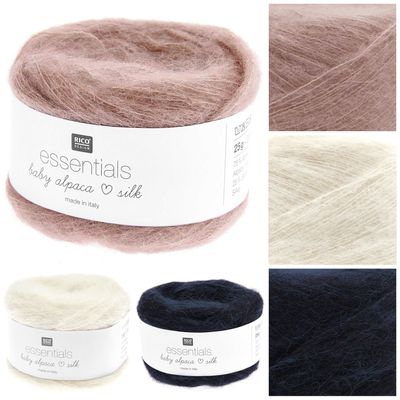 Rico Design „Essentials Baby Alpaka loves Silk“