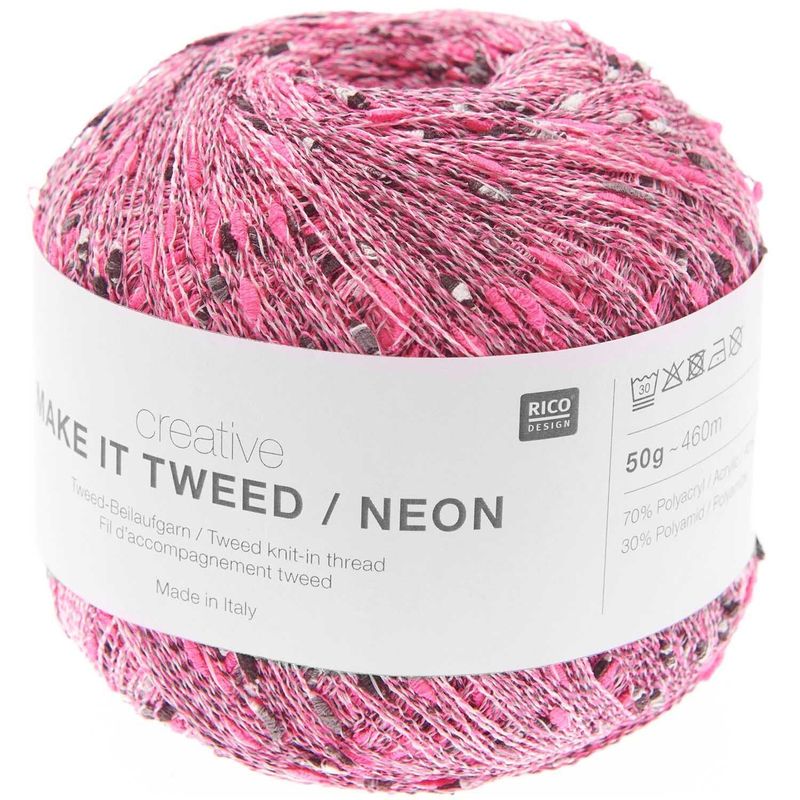 Make it Tweed Neon Pink