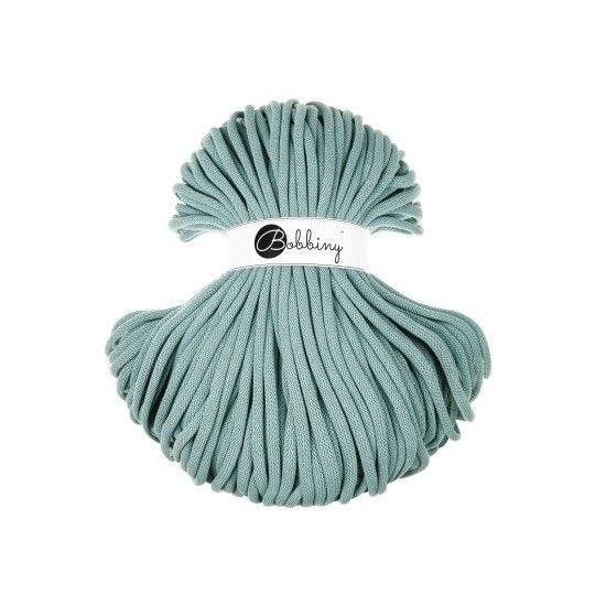 Bobbiny Jumbo 9mm geflochten, Duck Egg Blue Bobbiny Jumbo 9mm geflochten, Duck Egg Blue