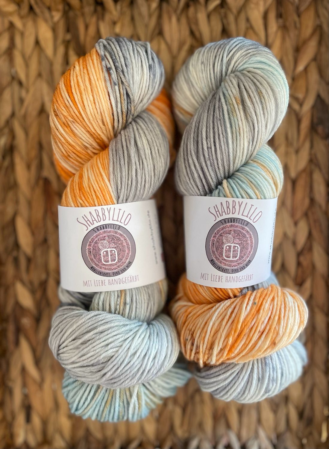 Sockenwolle 6-fach, 150g, Merino extrafine "Goldstumpfnase"