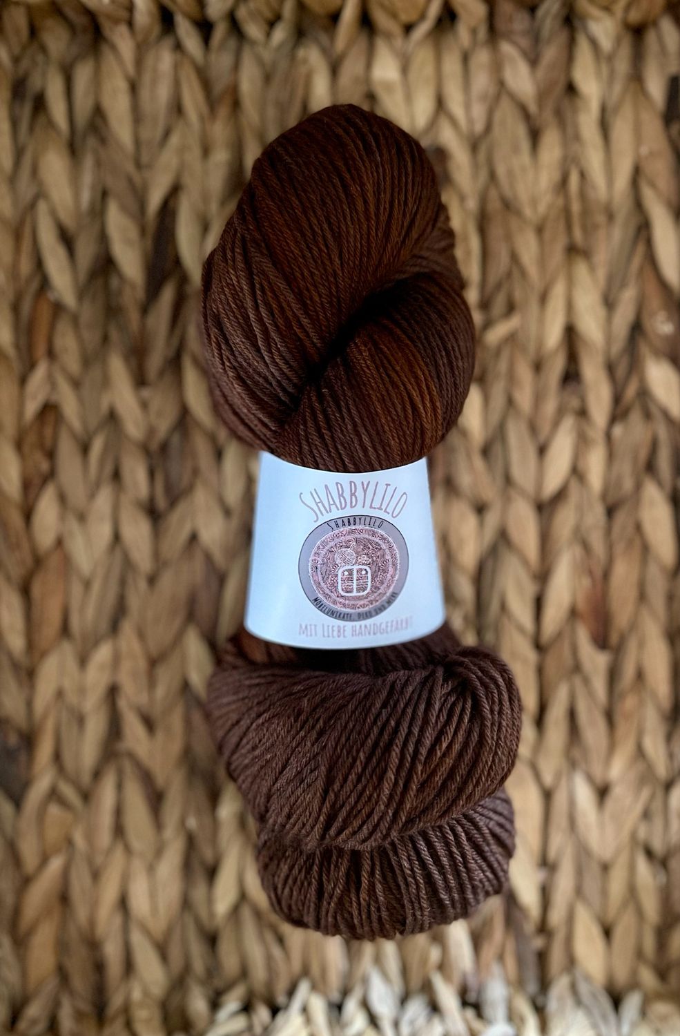 Sockenwolle 6-fach, 150g, Merino extrafine "Schokolade"