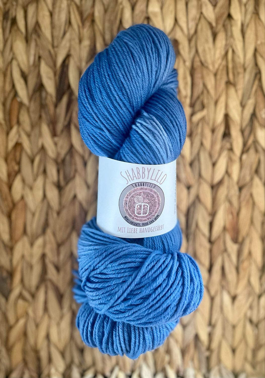 Sockenwolle 6-fach, 150g, Merino extrafine "Blaue Lagune"