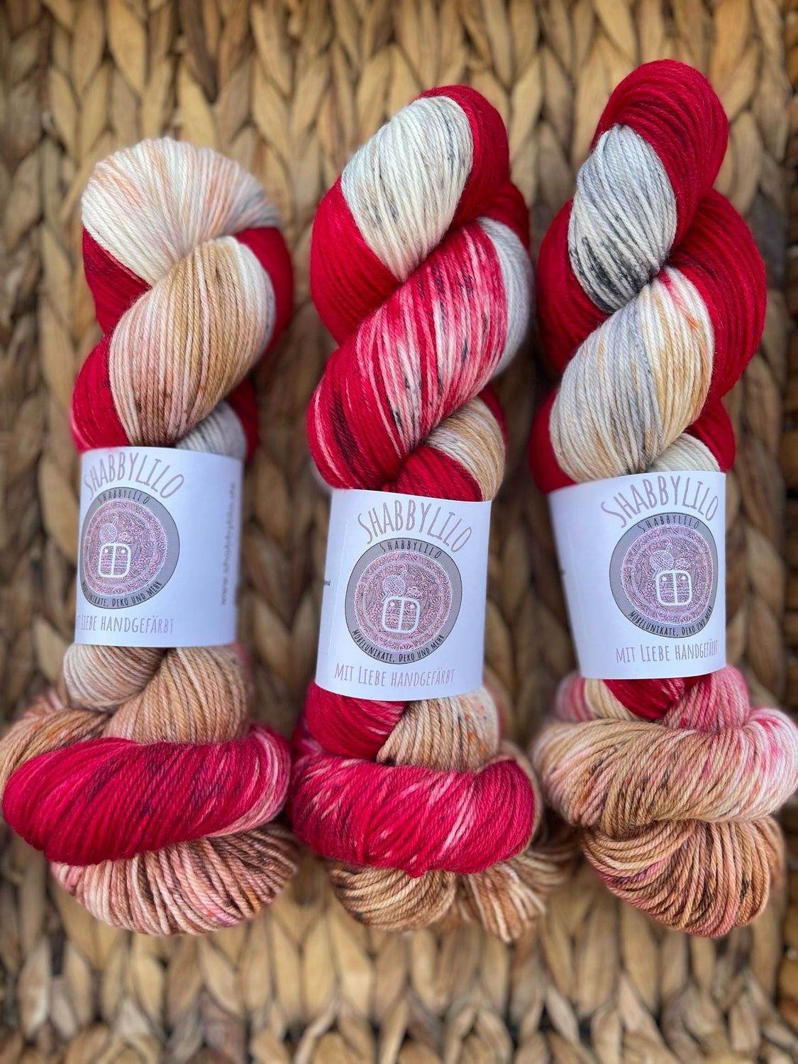 Sockenwolle 4-fach, 100g, Merino extrafine "Strang ohne Namen"