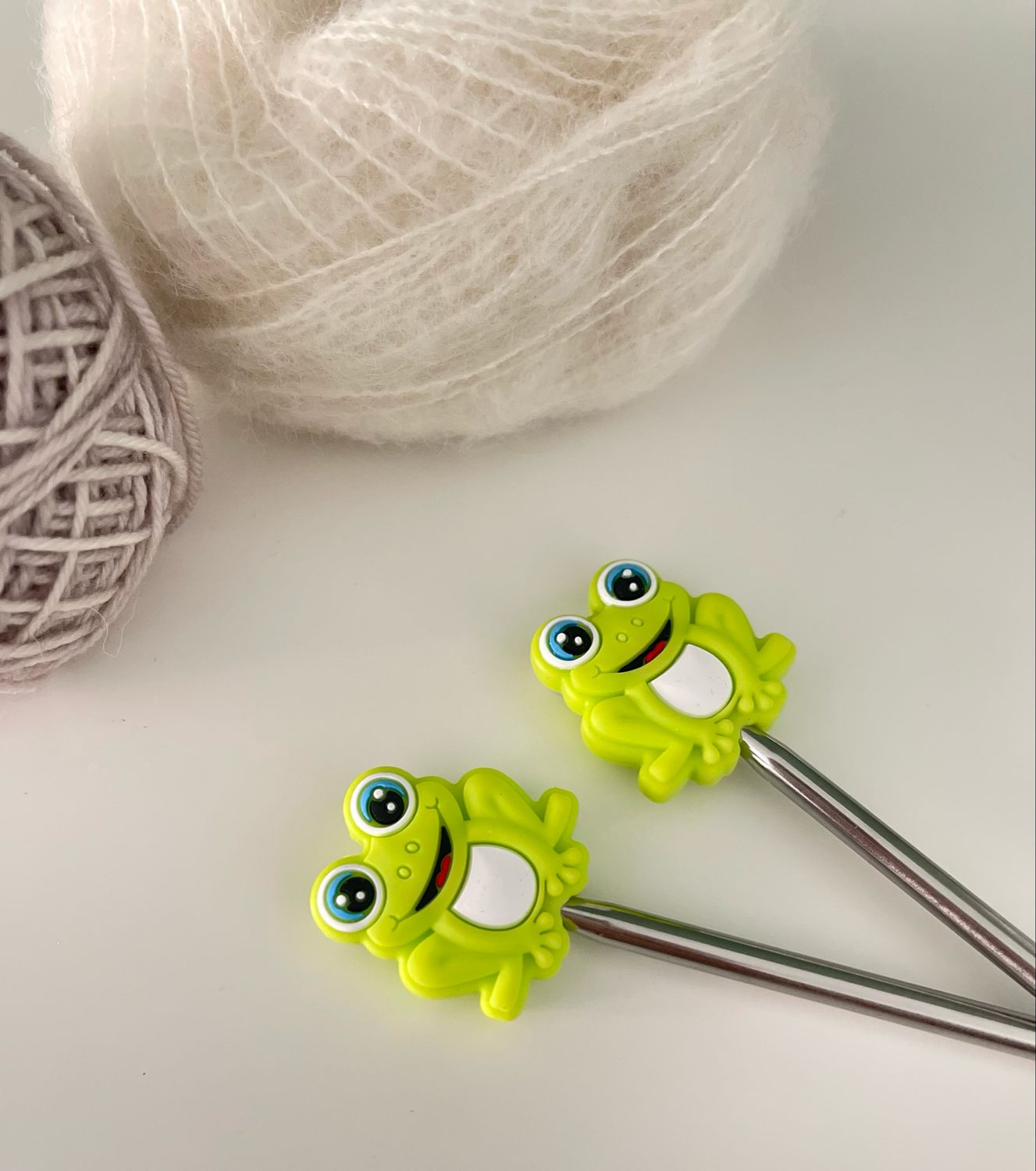 Maschenstopper Frosch