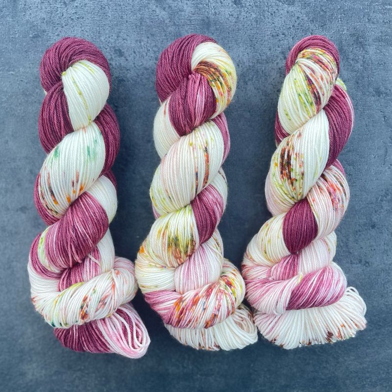 Sockenwolle 4-fach, 100g, Merino extrafine "Goldener Oktober"