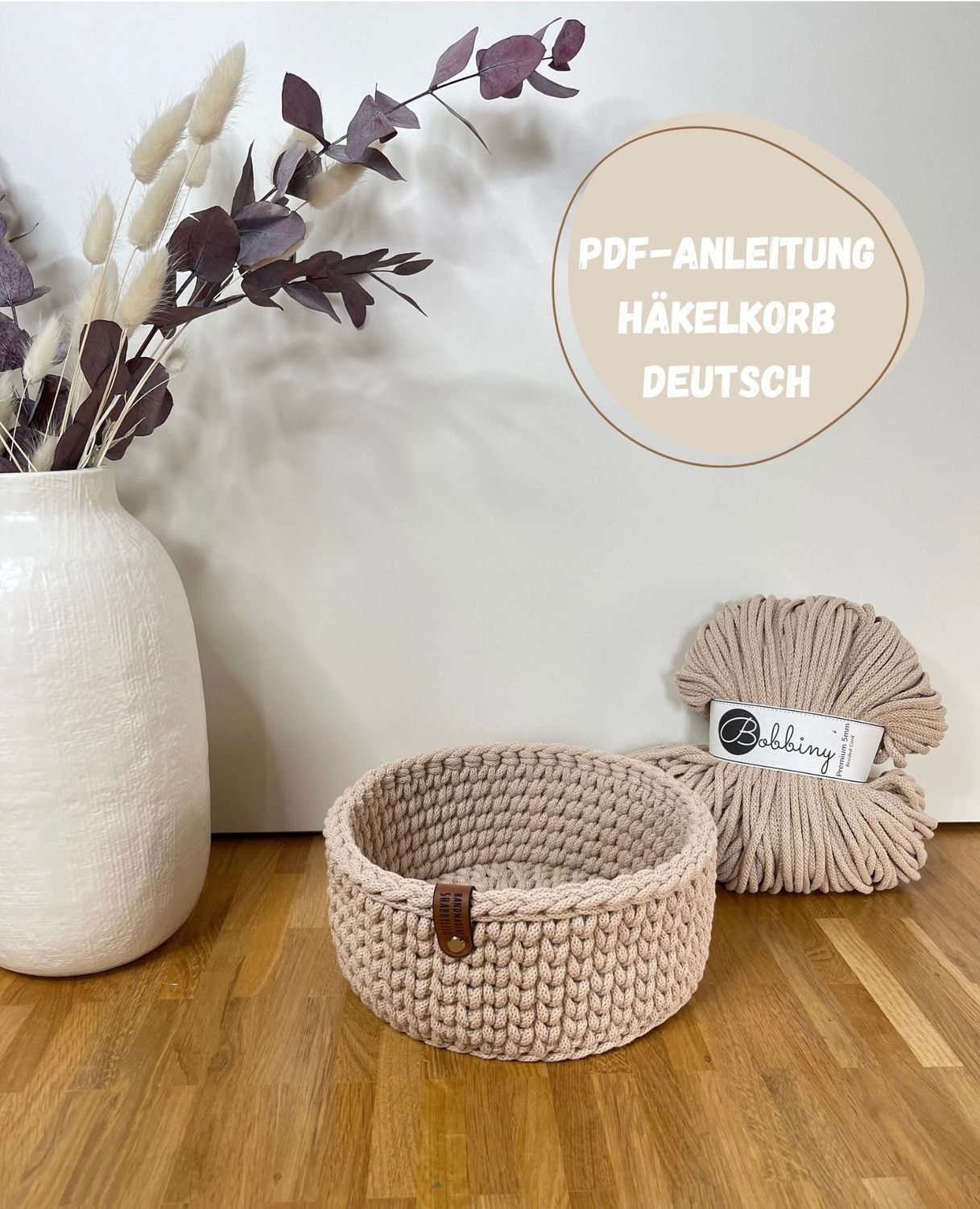 PDF-Anleitung Häkelkorb PDF-Anleitung Häkelkorb