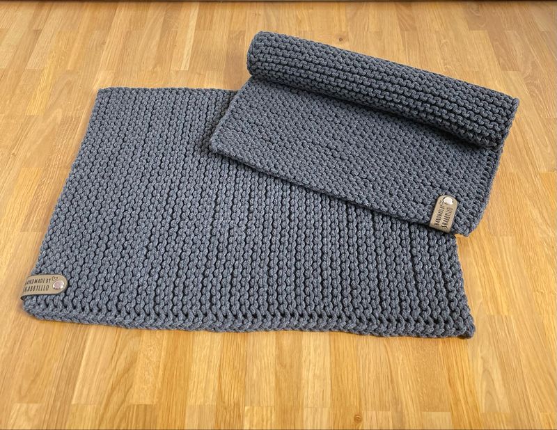 Platzset rechteckig "Charcoal"